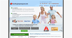 Desktop Screenshot of lendinghoperequest.com